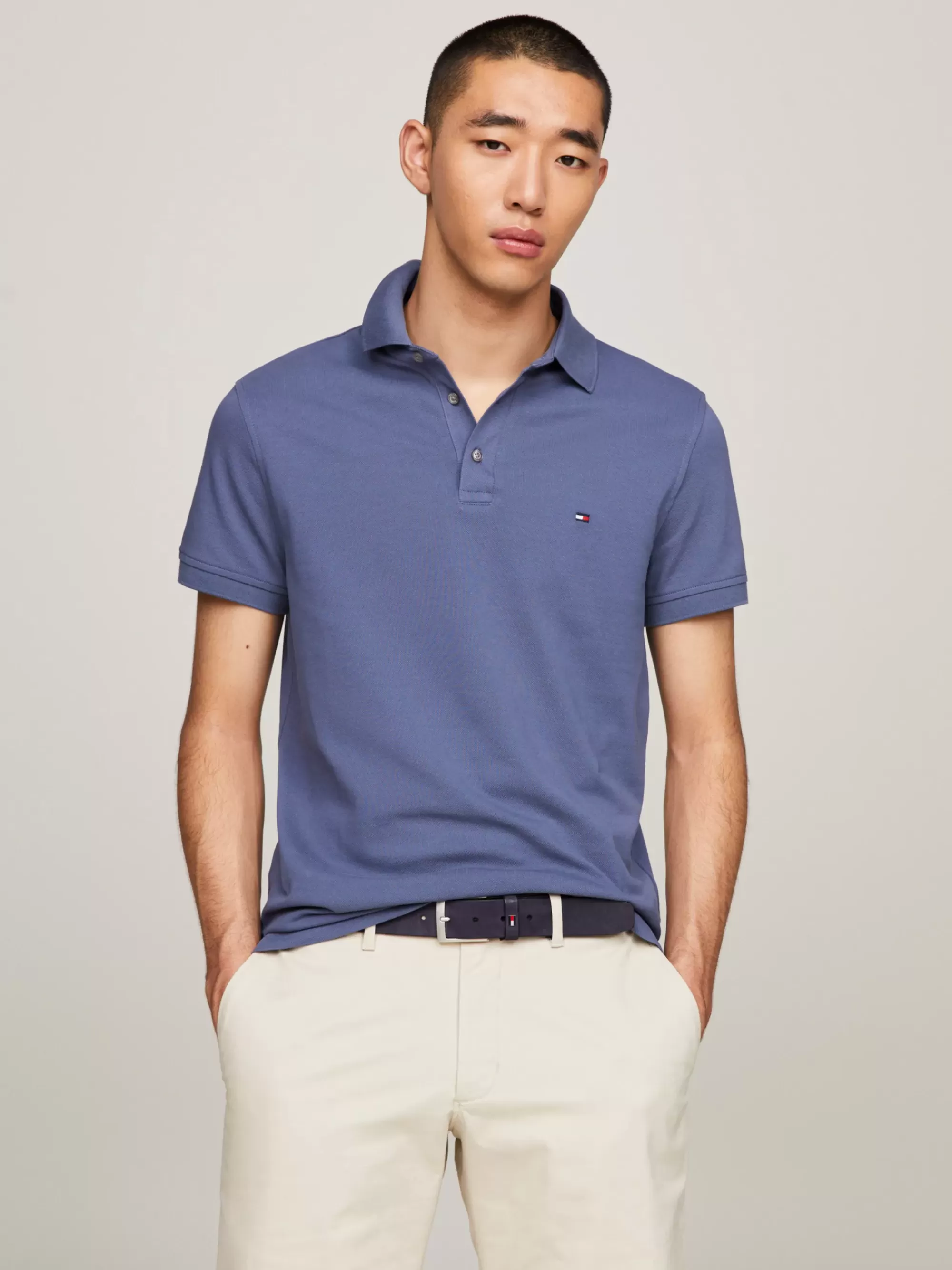 Polo's*Tommy Hilfiger 1985 Slim Fit Polo FADED INDIGO