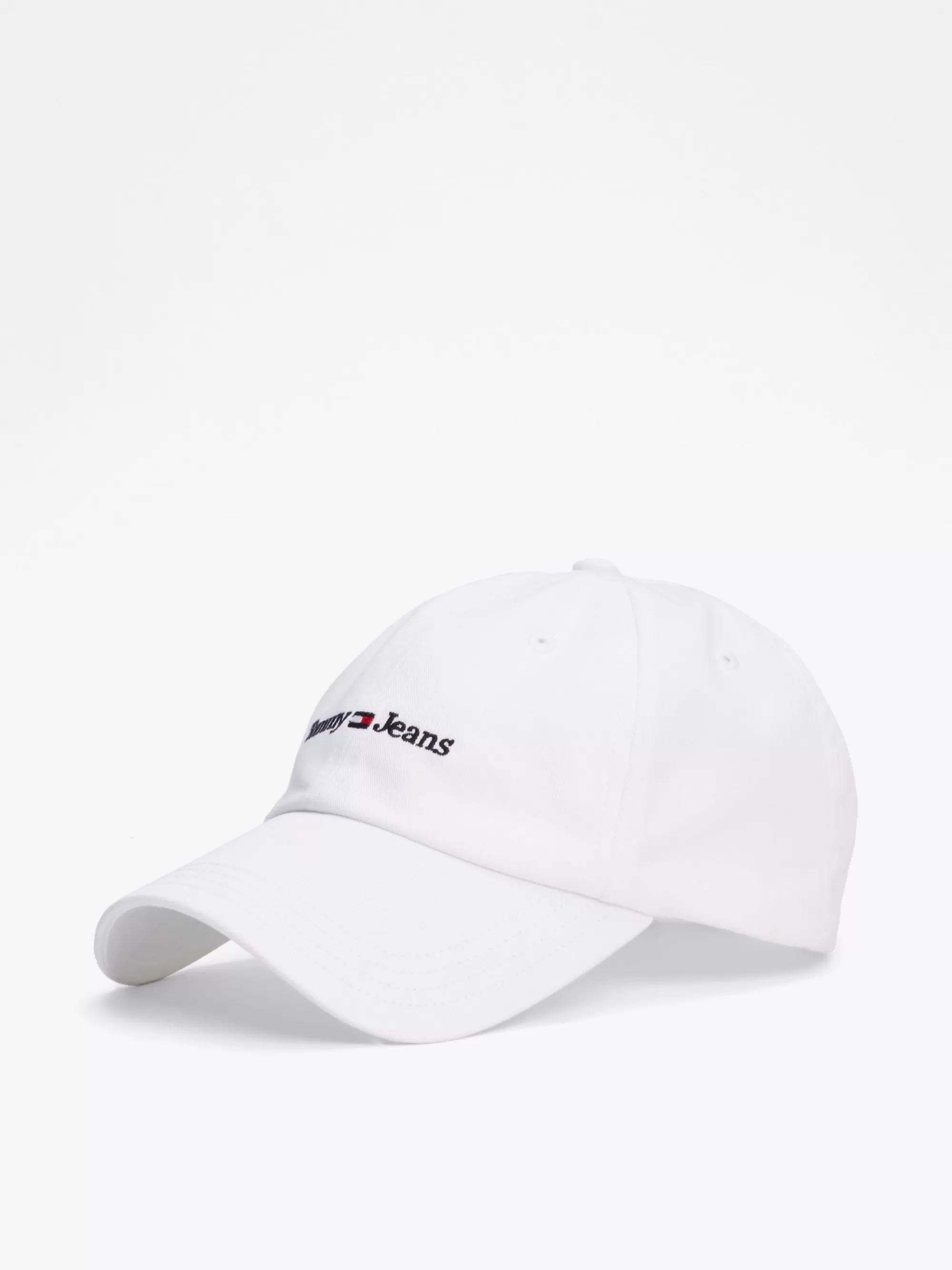 Petten | Mutsen, Handschoenen & Sjaals*Tommy Hilfiger Baseballpet Van Katoen Met Logo WHITE