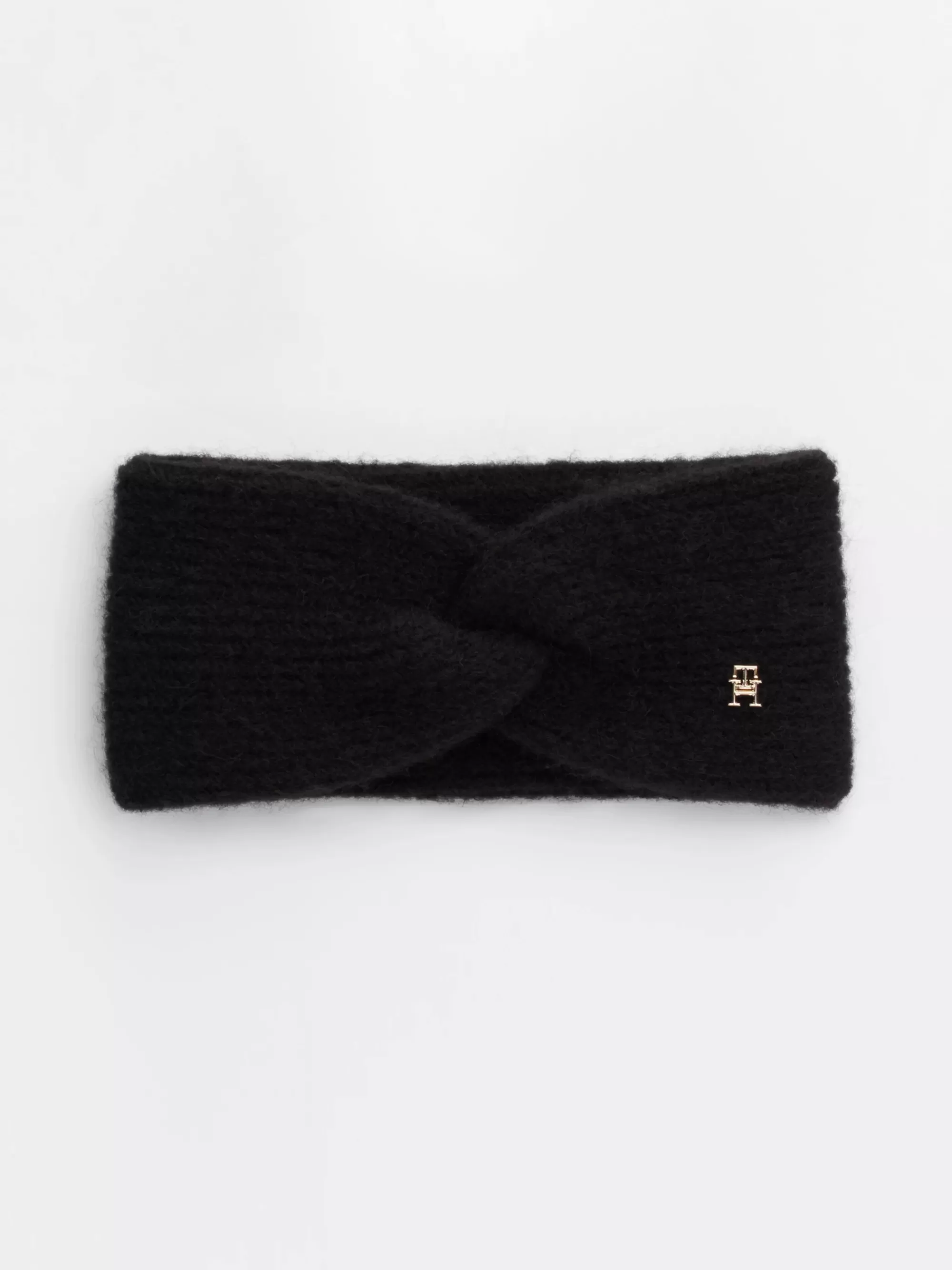 Mutsen & Sjaals*Tommy Hilfiger Gebreide Hoofdband Met Twist BLACK