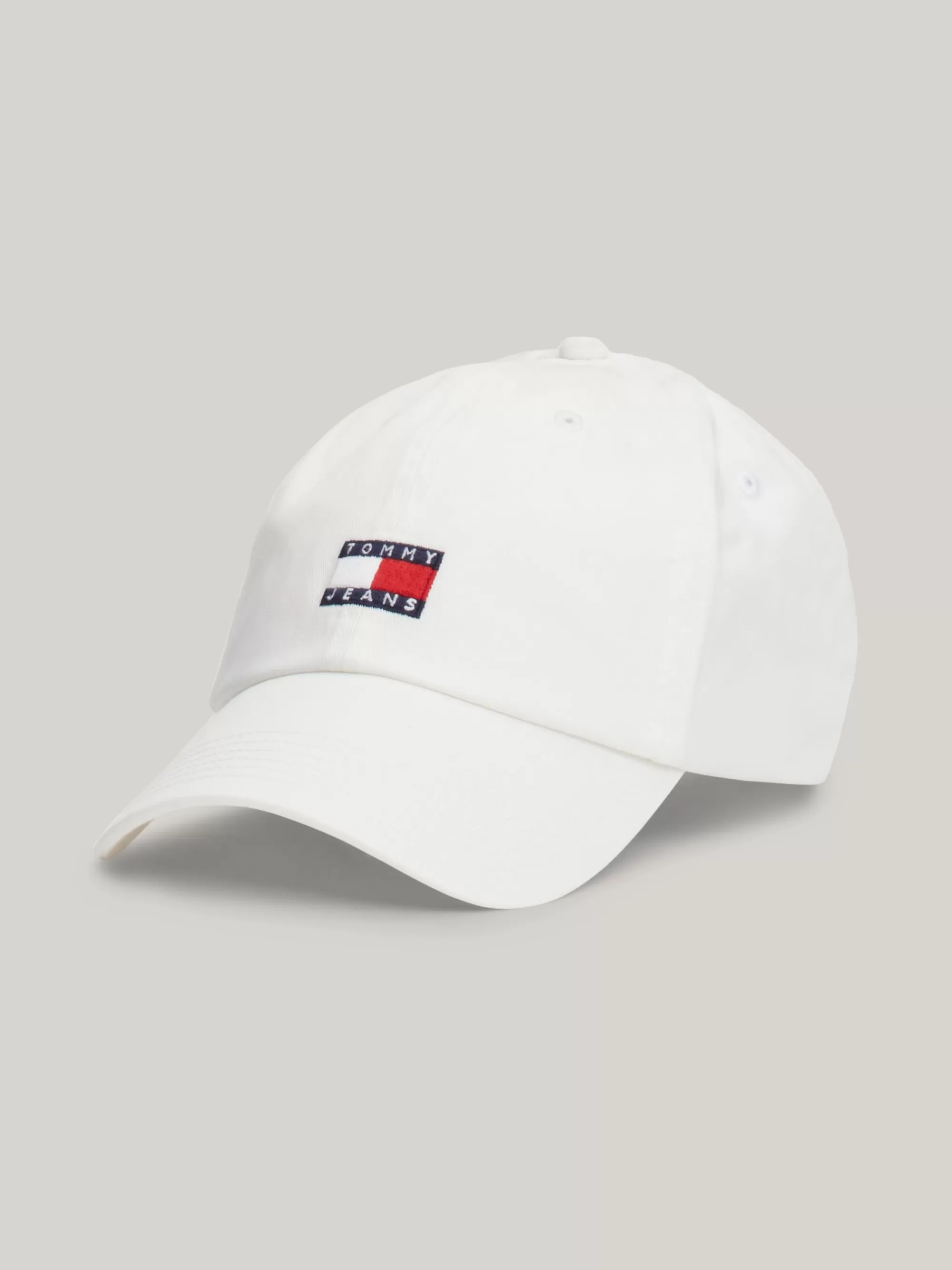 Petten | Mutsen & Sjaals*Tommy Hilfiger Heritage Baseballpet Met Geborduurd Logo ANCIENT WHITE