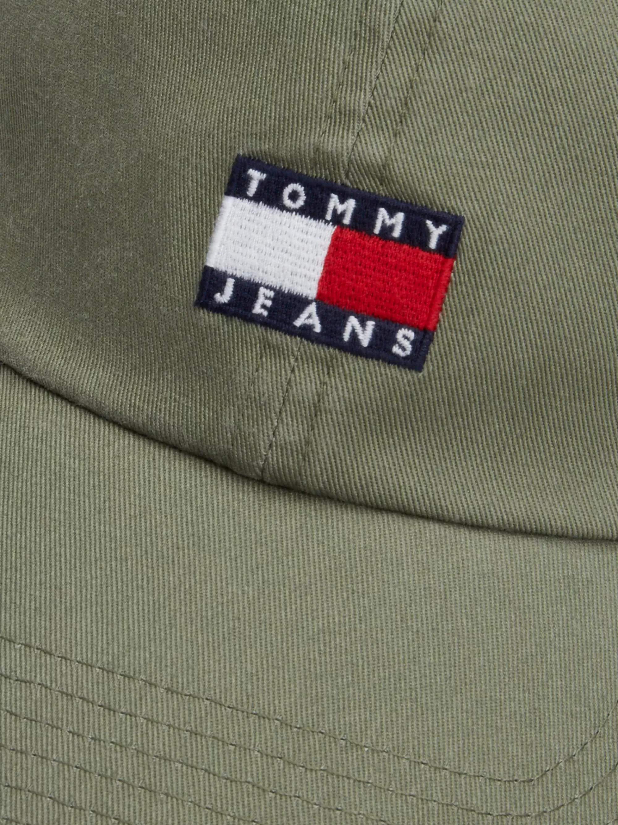 Petten | Mutsen, Handschoenen & Sjaals*Tommy Hilfiger Heritage Baseballpet Met Zes Panelen WASHED ARMY