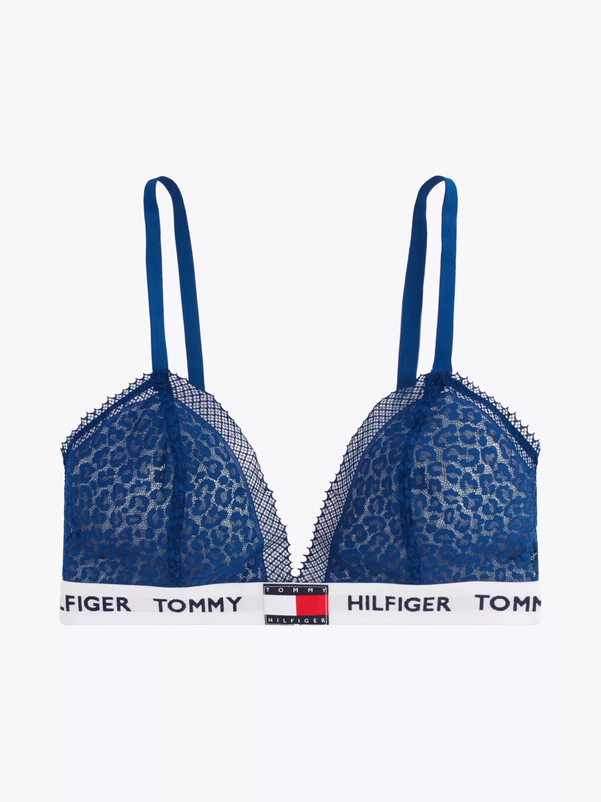 Bh's | Lingerie*Tommy Hilfiger Heritage Kanten Triangel-bh Zonder Voering DEEP INDIGO