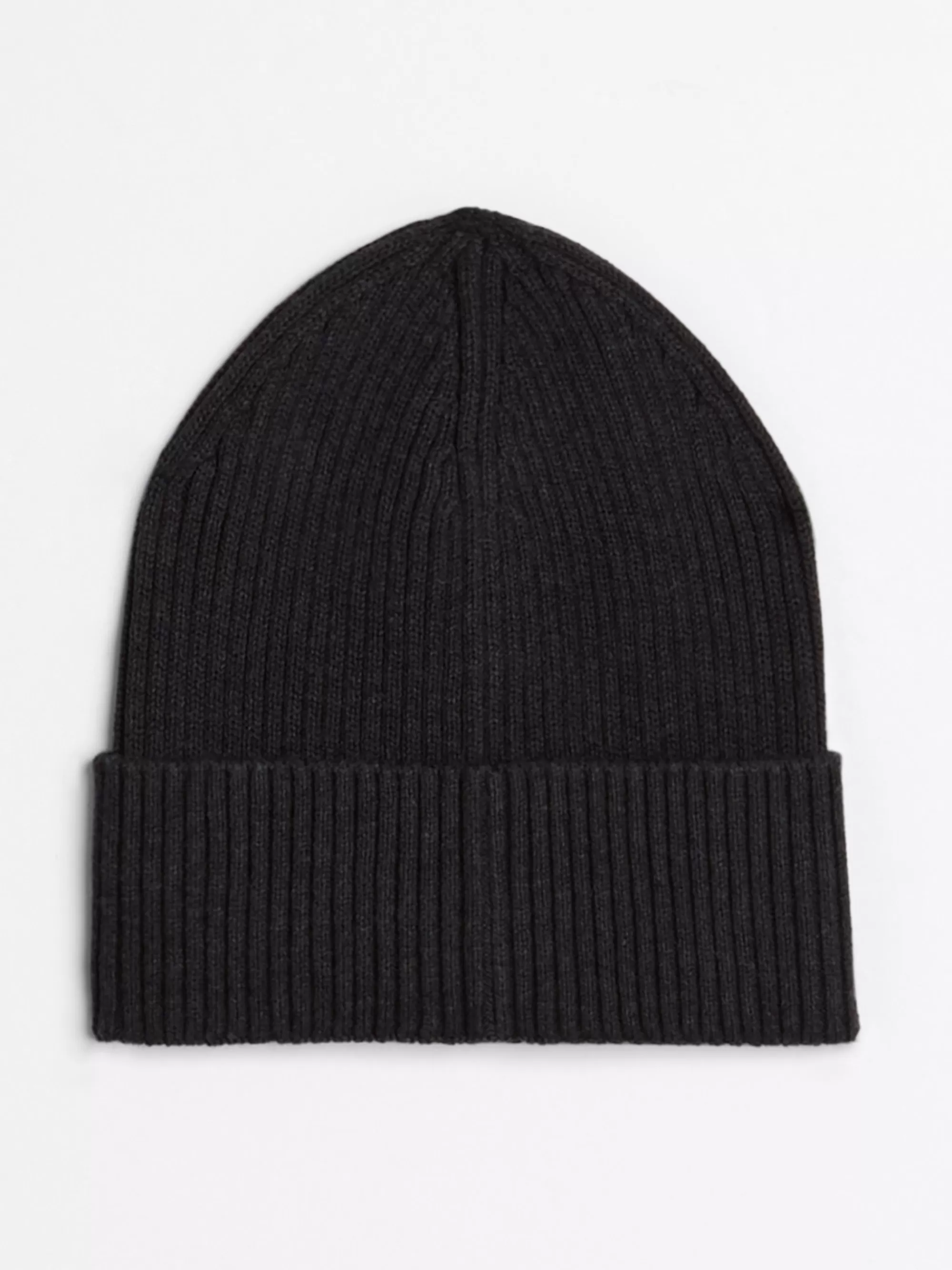 Mutsen | Mutsen, Handschoenen & Sjaals*Tommy Hilfiger Heritage Ribgebreide Beanie Met Badge DARK GREY HEATHER