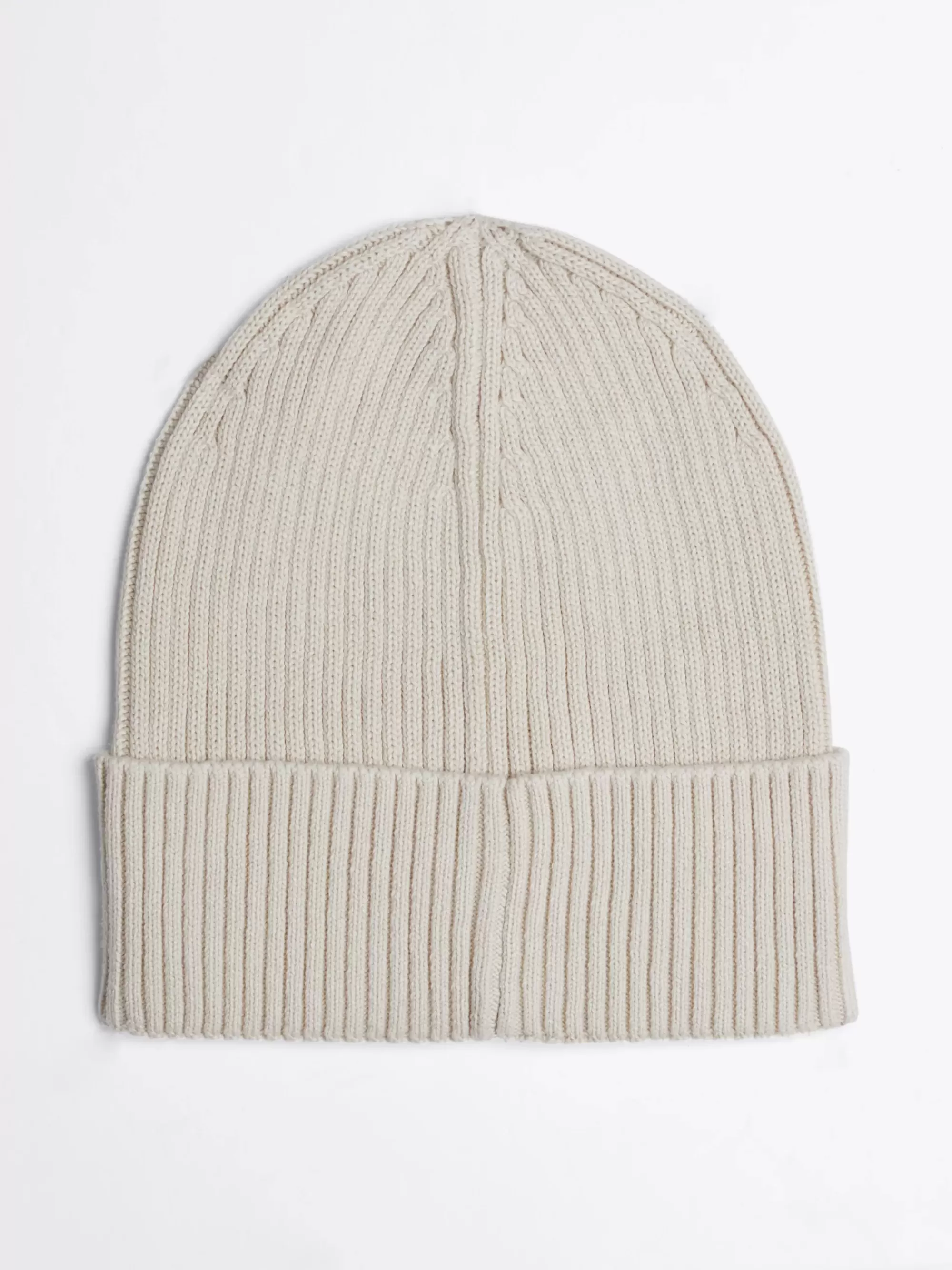 Mutsen | Mutsen, Handschoenen & Sjaals*Tommy Hilfiger Heritage Ribgebreide Beanie Met Badge NEWSPRINT