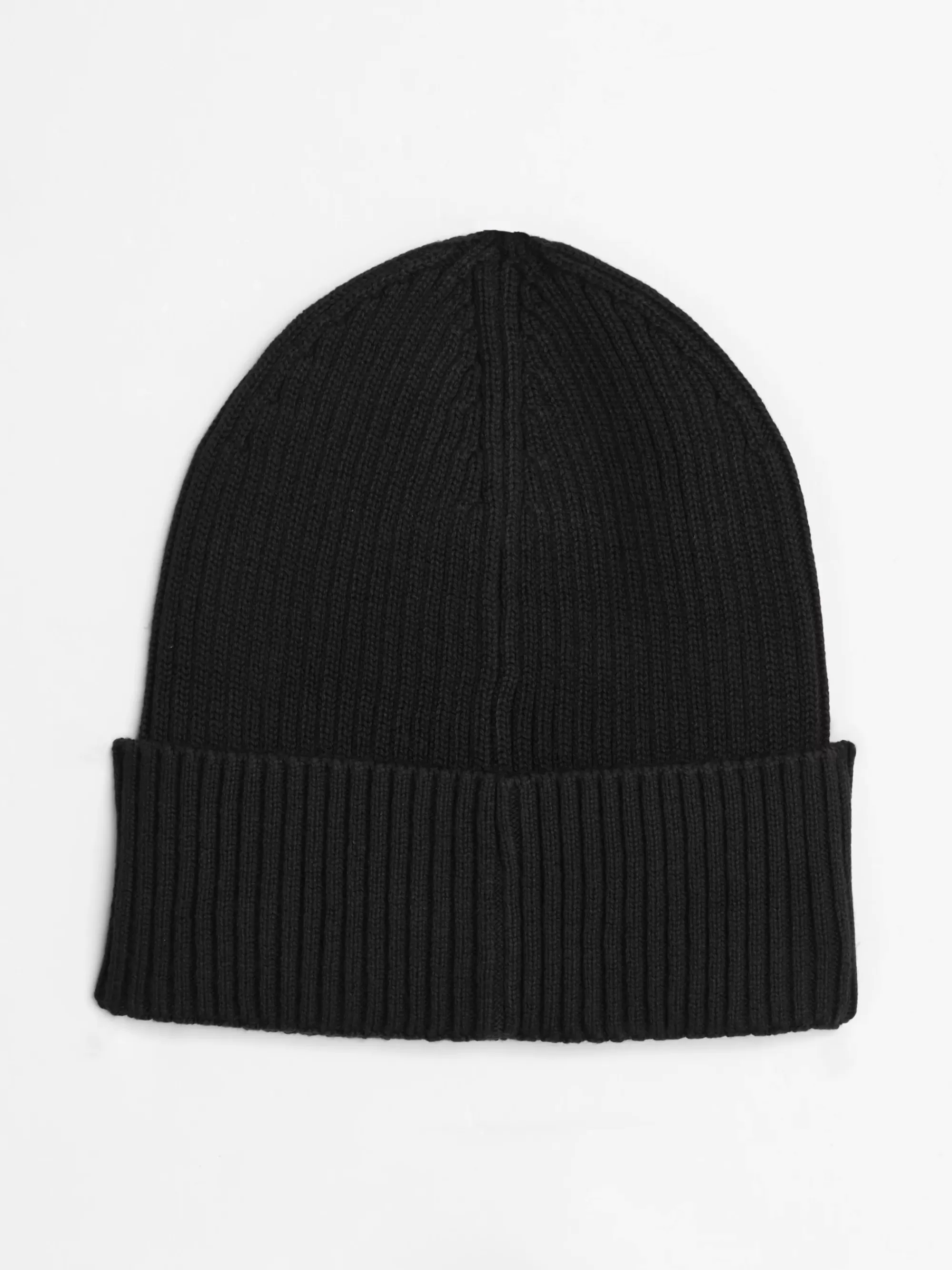 Mutsen | Mutsen, Handschoenen & Sjaals*Tommy Hilfiger Heritage Ribgebreide Beanie Met Badge BLACK