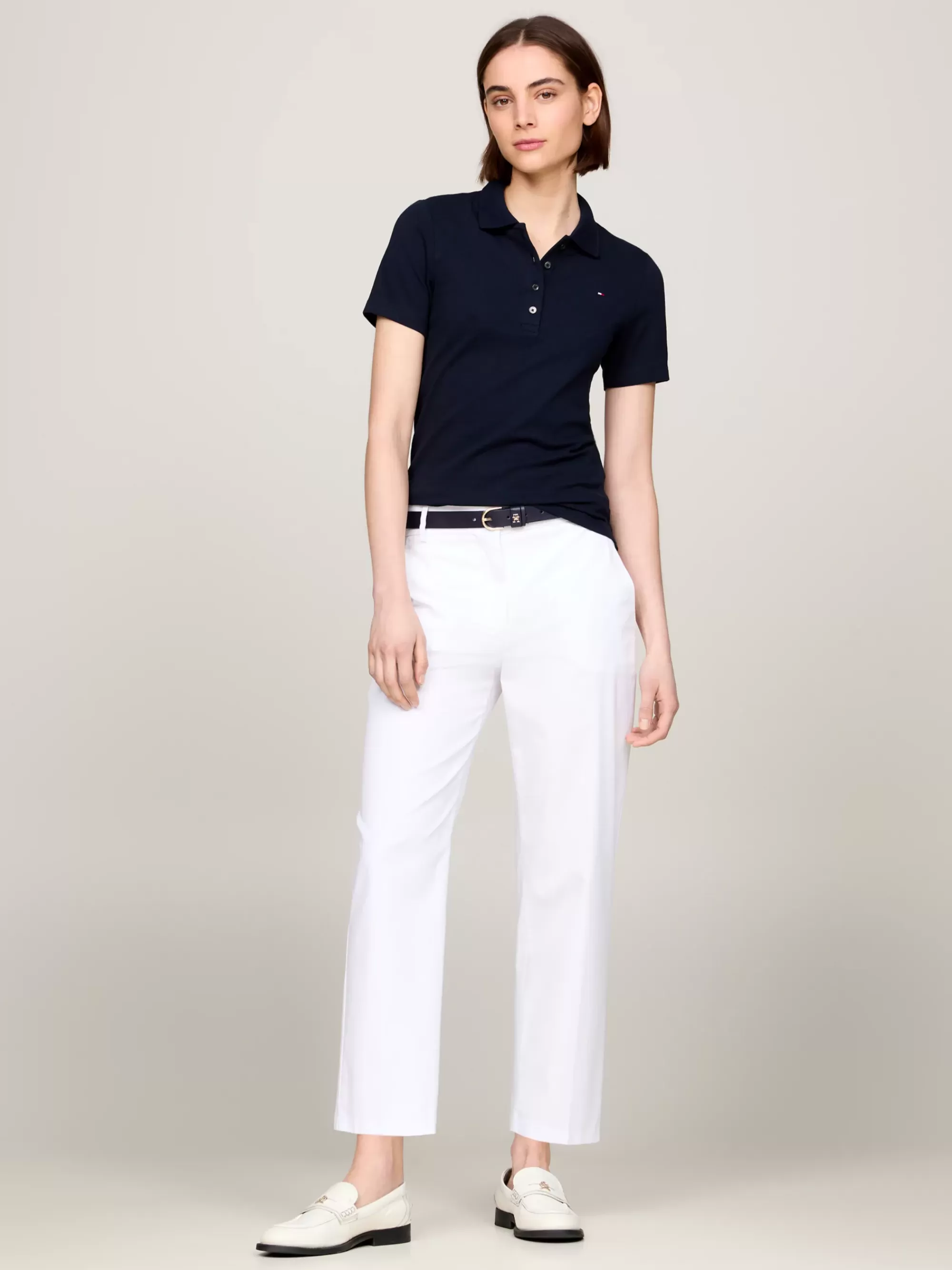 Polo's*Tommy Hilfiger Heritage Slim Fit Poloshirt DESERT SKY