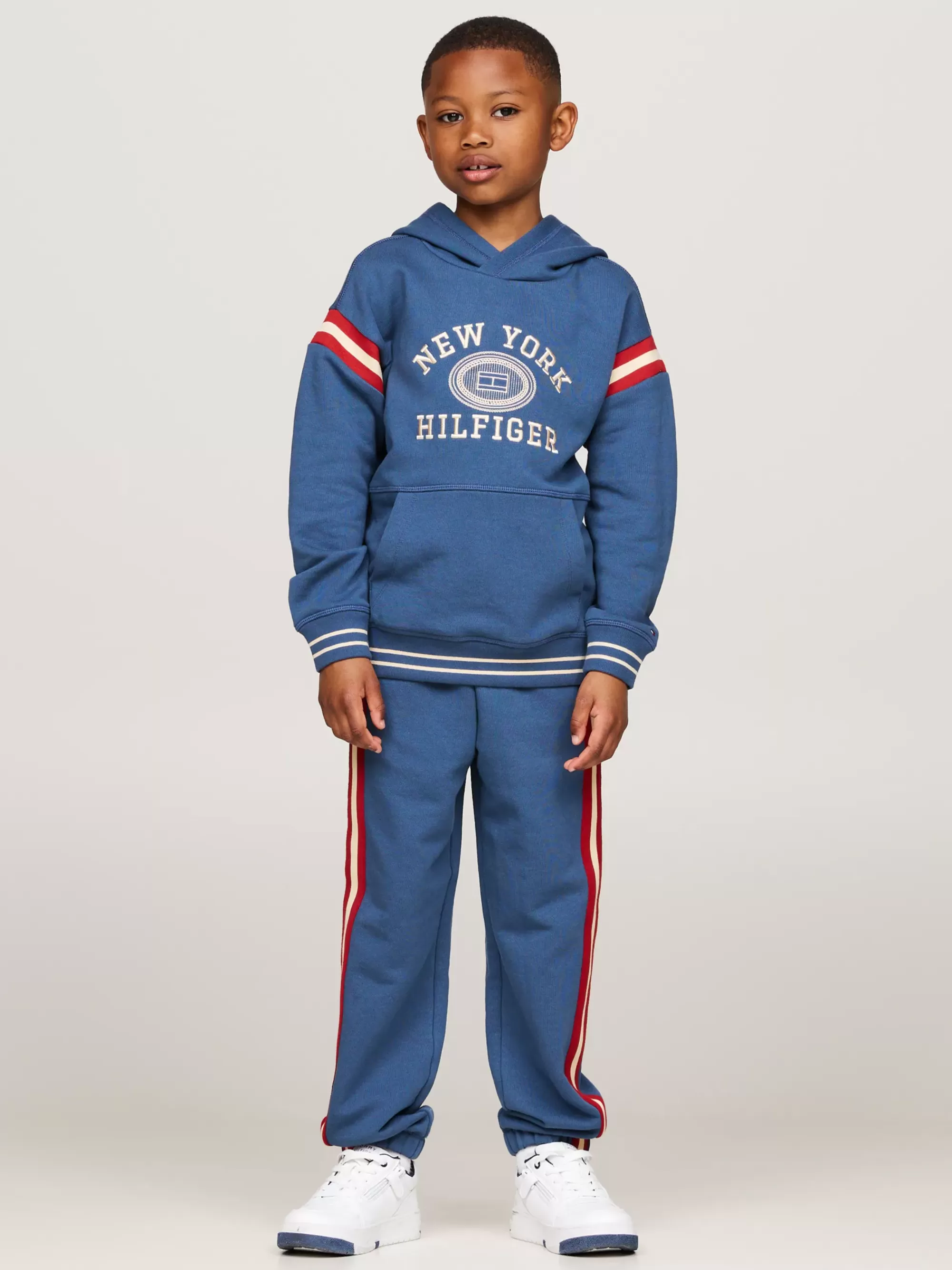 Sweatshirts & Hoodies*Tommy Hilfiger Hilfiger Monotype Hoodie Met Geborduurd Logo AEGEAN SEA