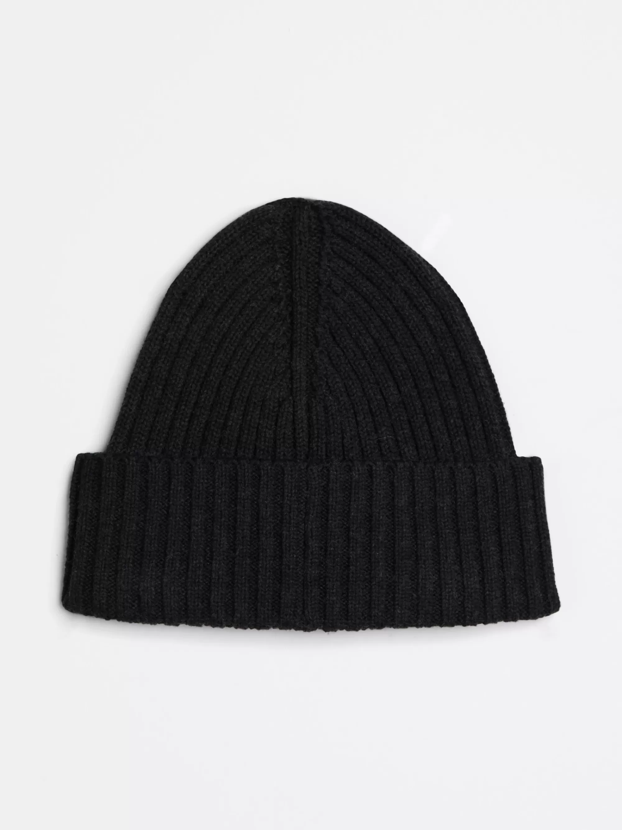 Mutsen | Mutsen, Handschoenen & Sjaals*Tommy Hilfiger Hilfiger Monotype Ribgebreide Beanie Met Wol BLACK