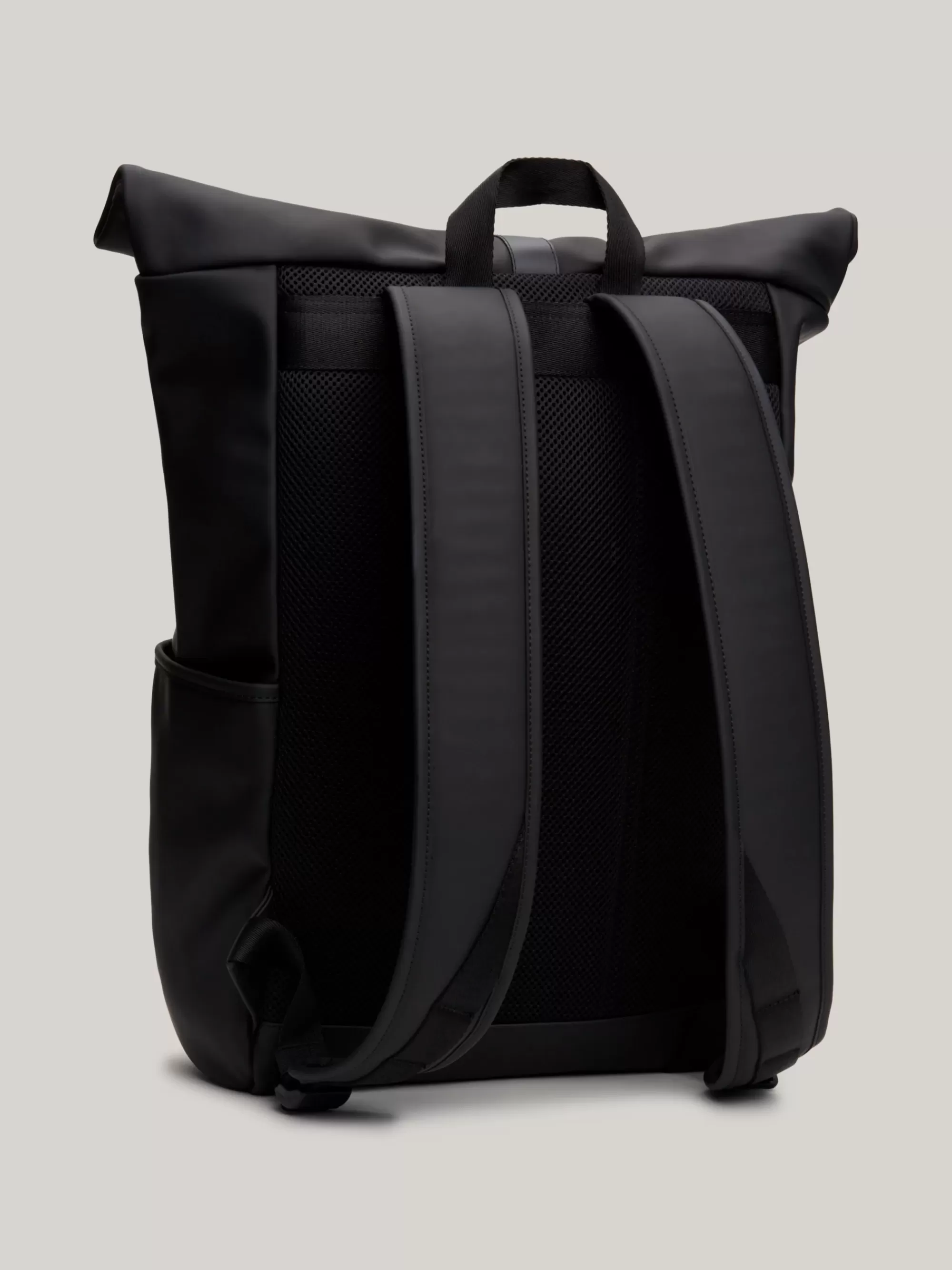Rugzakken*Tommy Hilfiger Hilfiger Monotype Rugzak Met Roll-top En Logo BLACK
