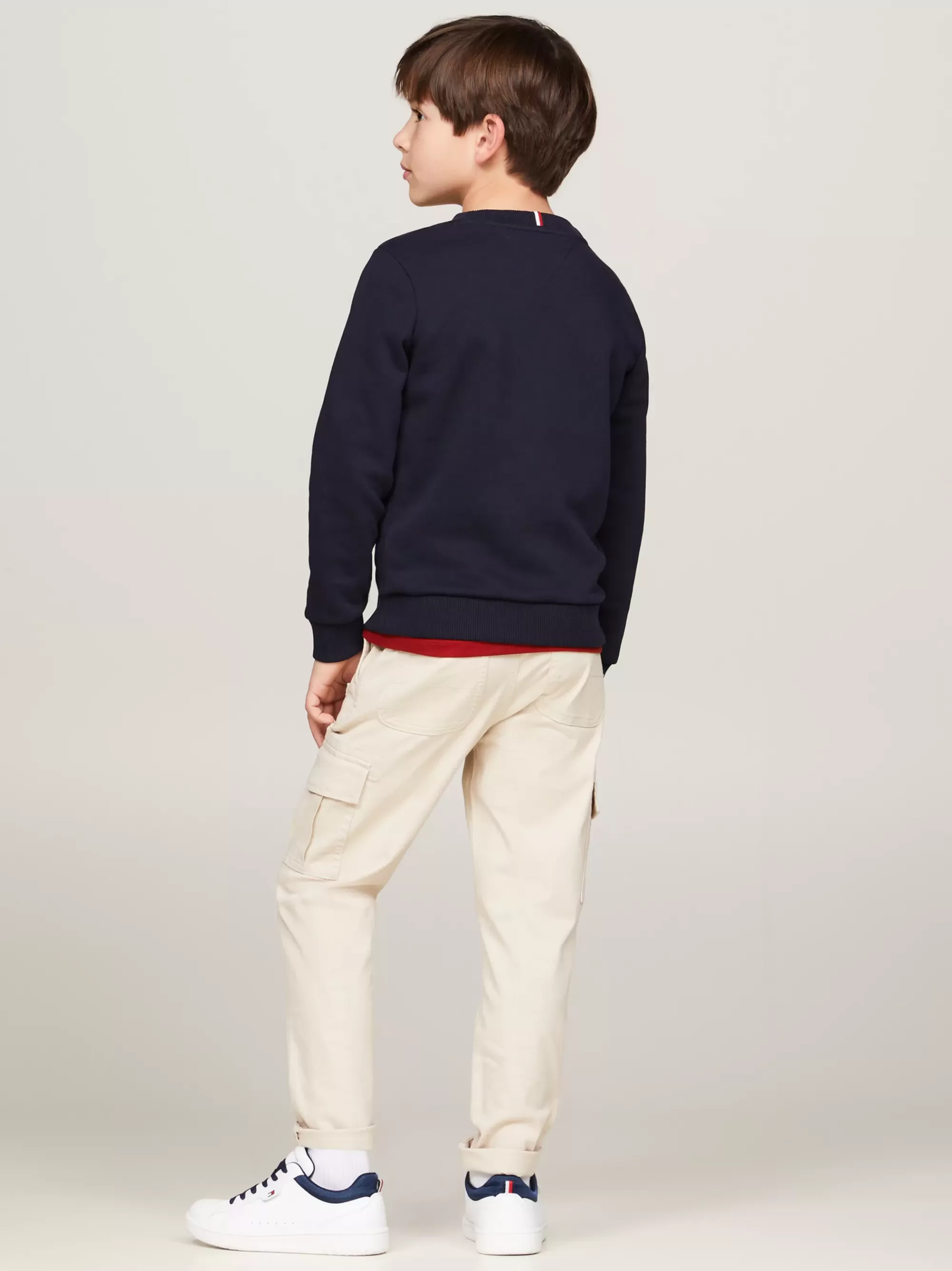 Sweatshirts & Hoodies*Tommy Hilfiger Hilfiger Monotype Sweatshirt Met Logo DESERT SKY