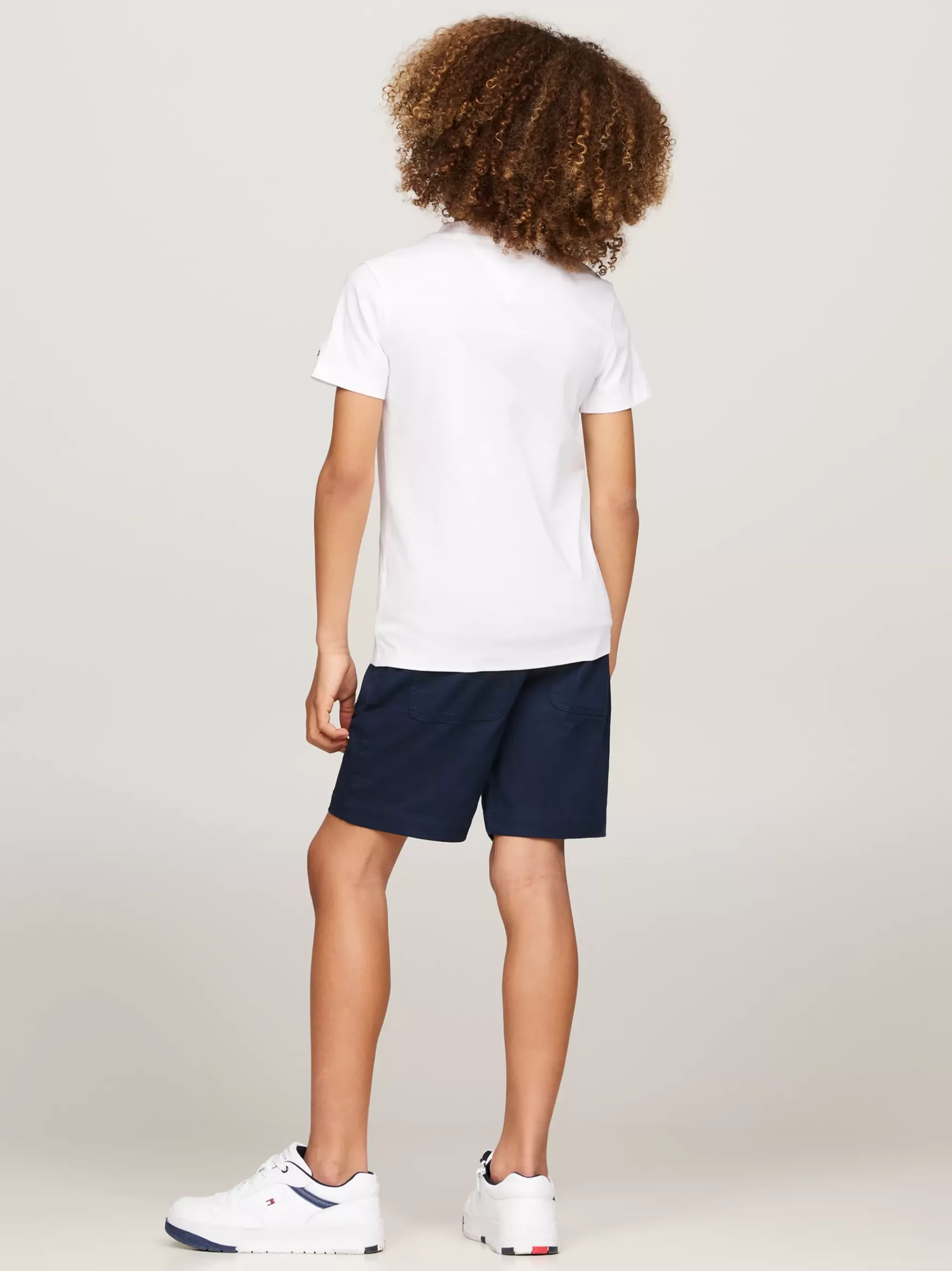 T-Shirts & Polo's*Tommy Hilfiger Hilfiger Monotype T-shirt Met Logo WHITE