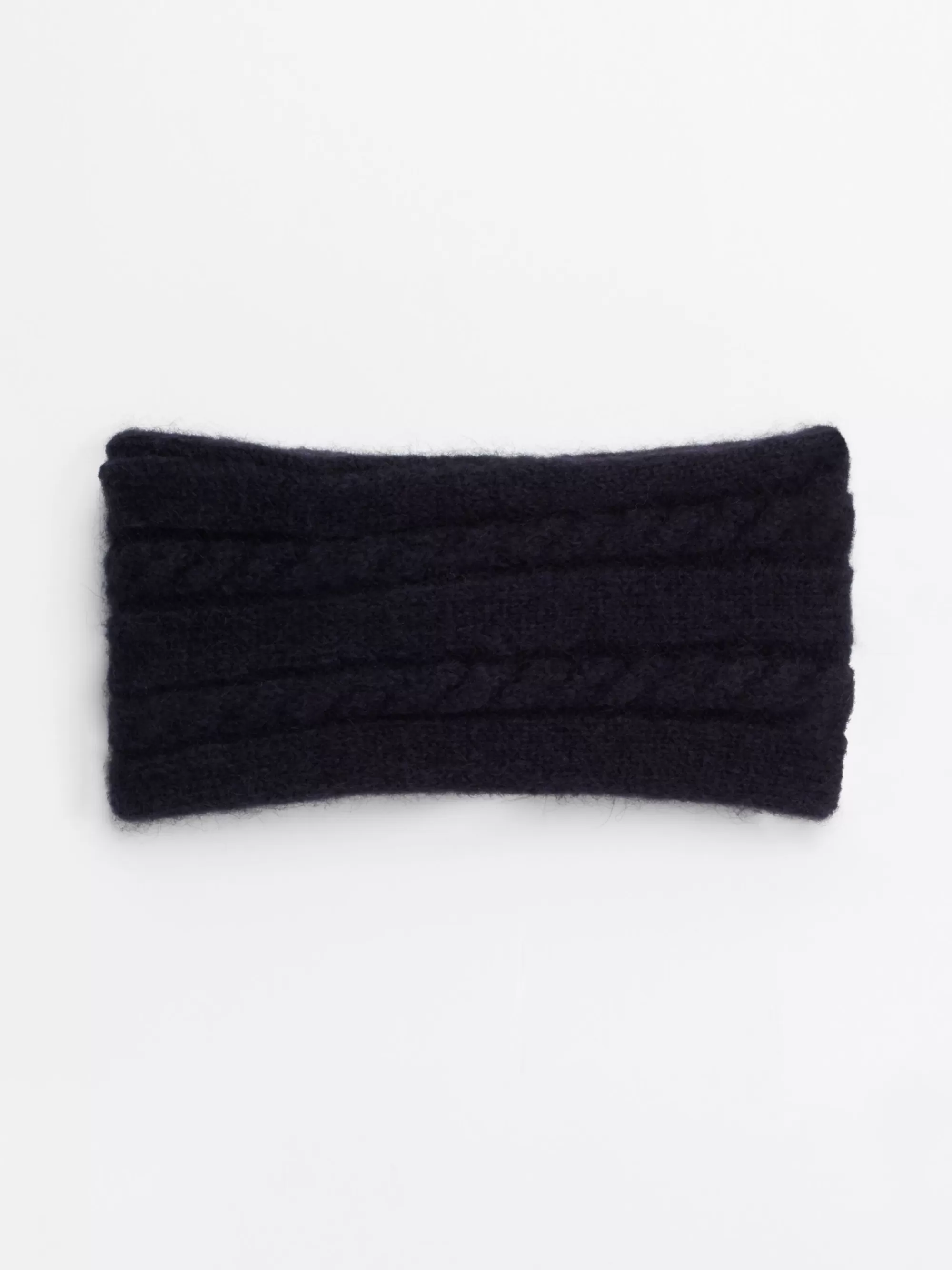 Mutsen & Sjaals*Tommy Hilfiger Kabelgebreide Hoofdband Met Alpacawol SPACE BLUE