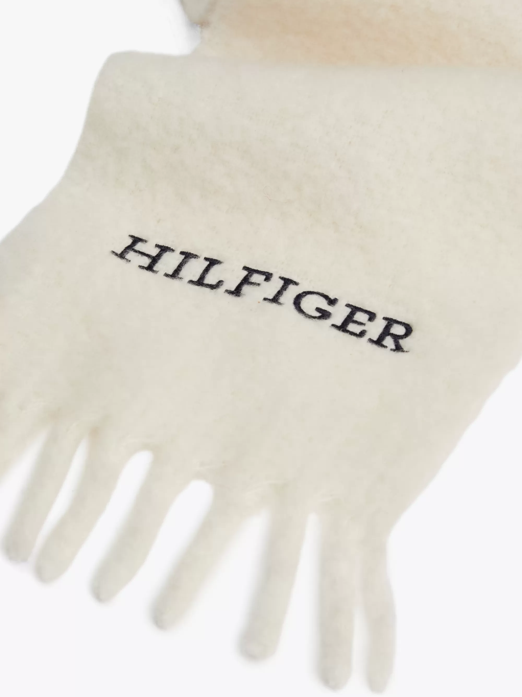 Schoenen & Accessoires*Tommy Hilfiger Kids Hilfiger Monotype Sjaal Met Logo ANCIENT WHITE