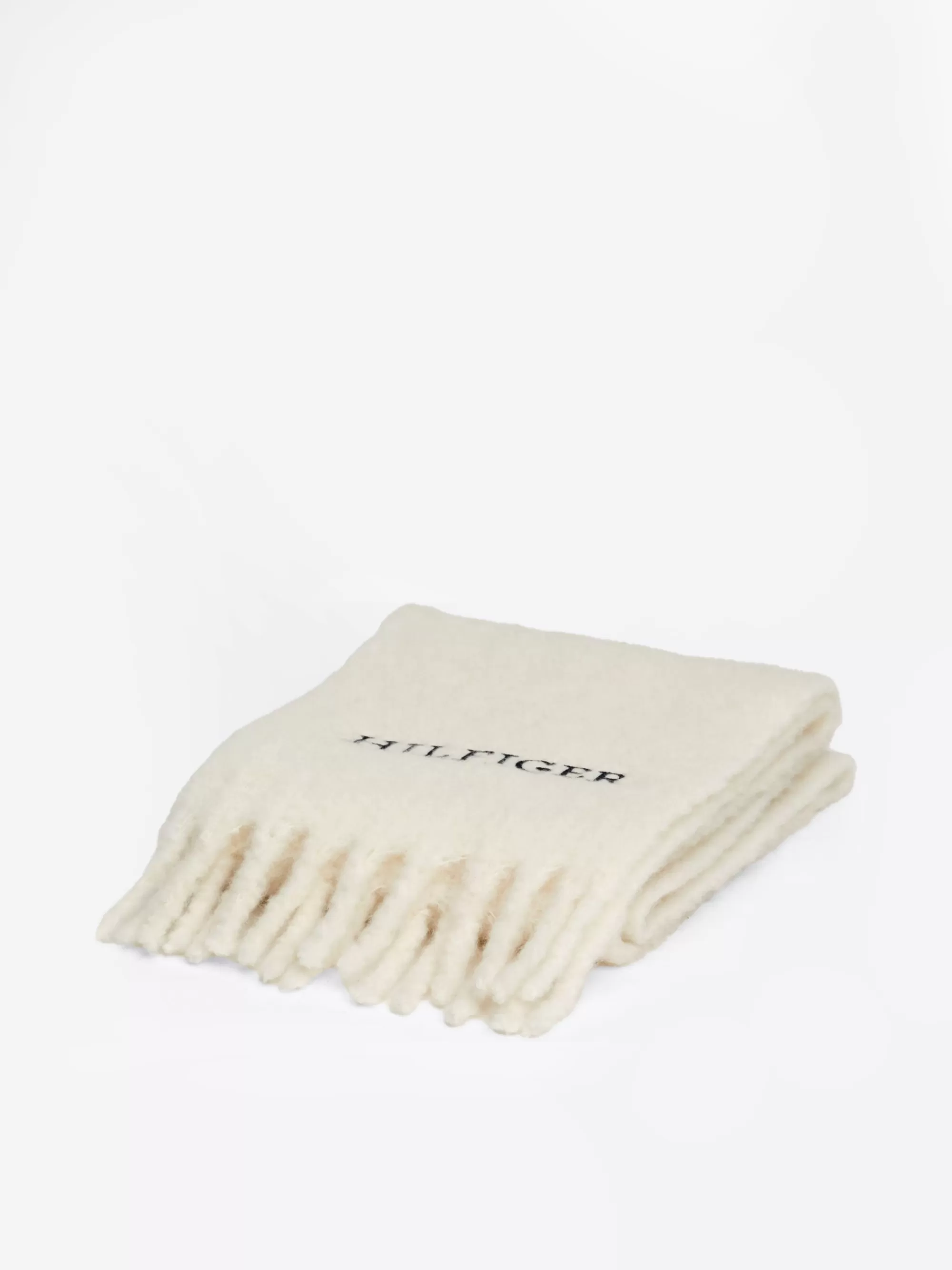 Schoenen & Accessoires*Tommy Hilfiger Kids Hilfiger Monotype Sjaal Met Logo ANCIENT WHITE