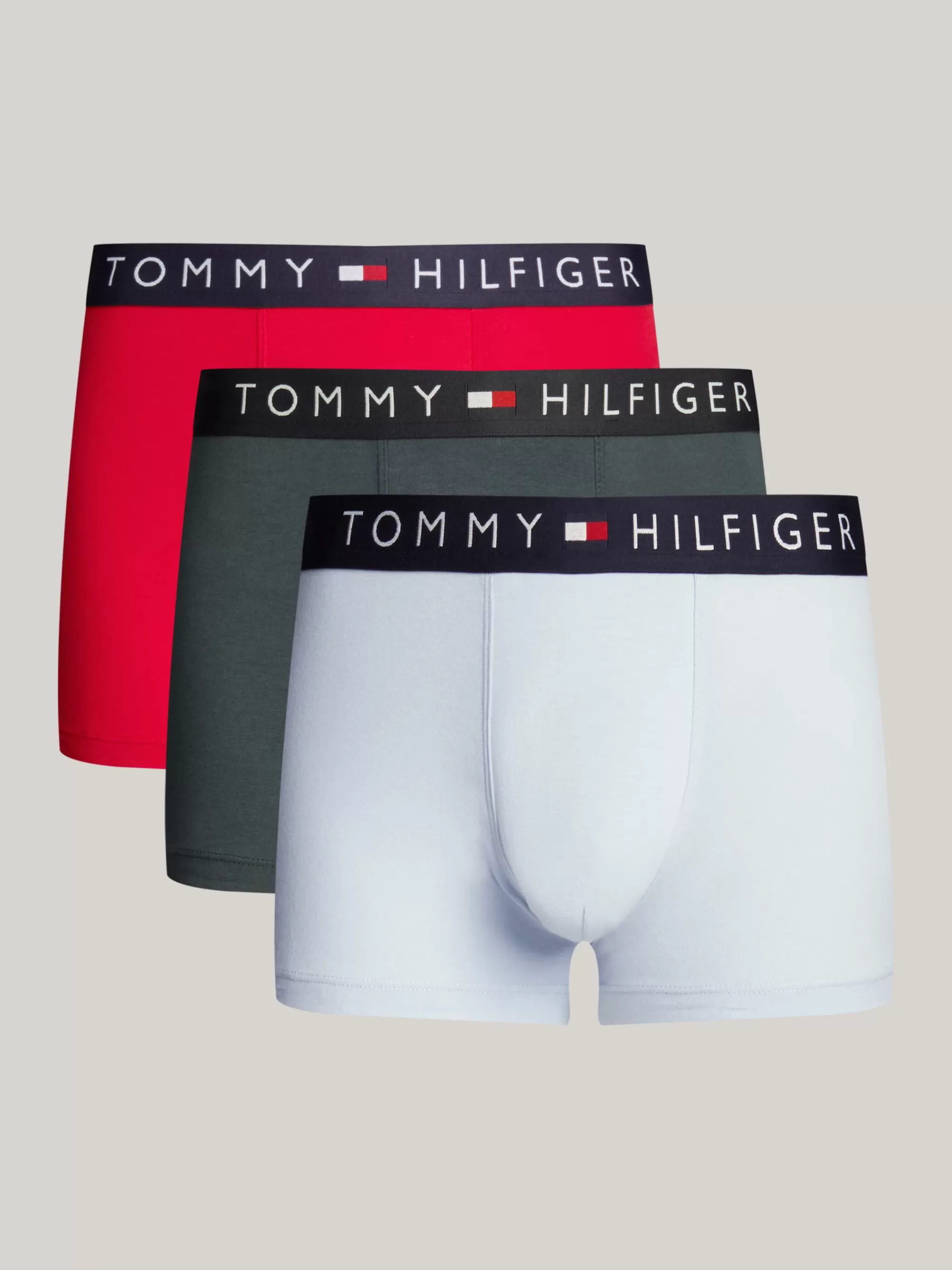 Boxers | Ondergoed*Tommy Hilfiger Original Set Van 3 Boxershorts Met Logotaille BREEZY BLUE/PRI RED/MIL DENIM