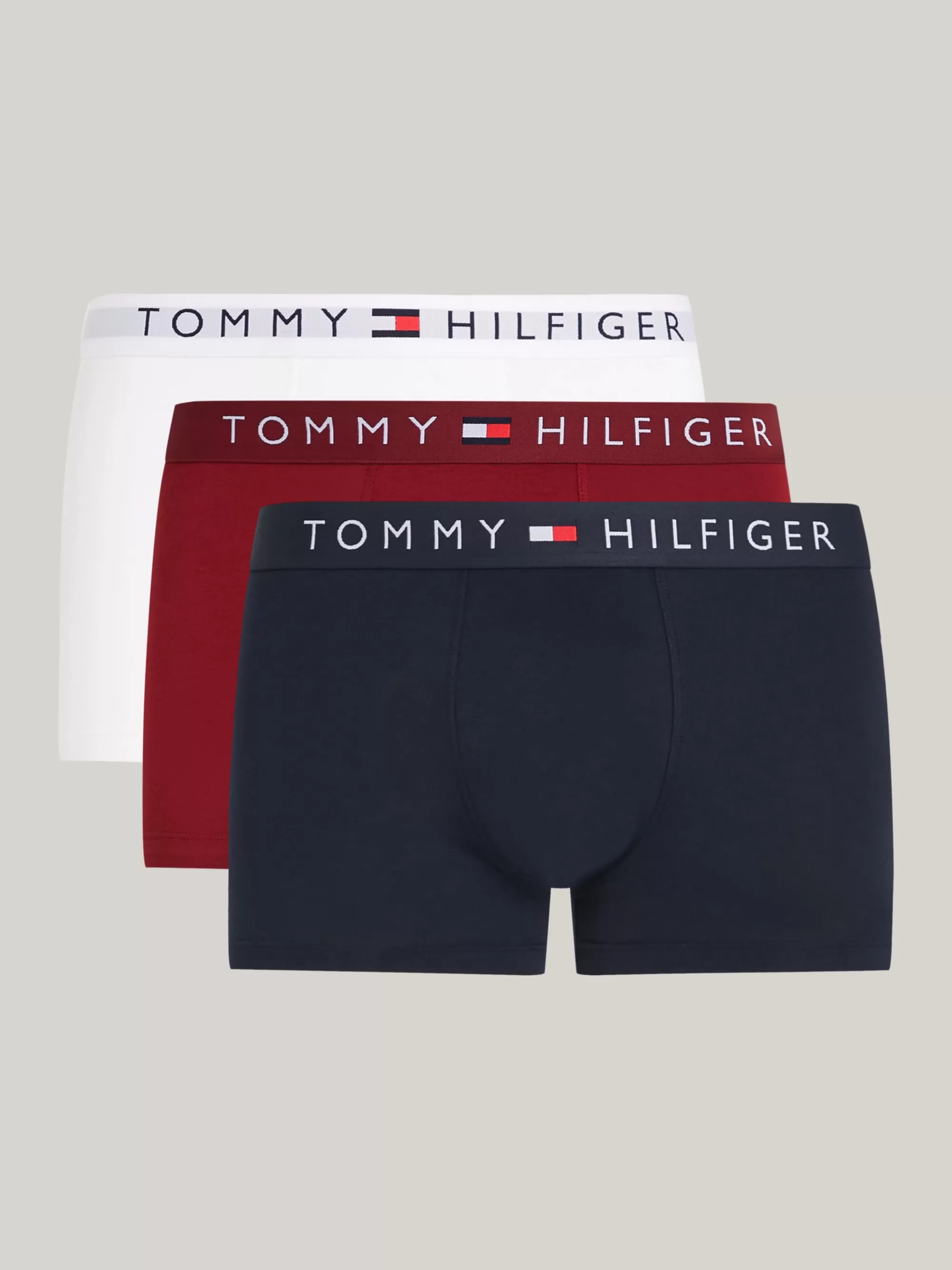 Boxers | Multipacks*Tommy Hilfiger Original Set Van 3 Boxershorts Met Logotaille DES SKY/WHITE/ROUGE