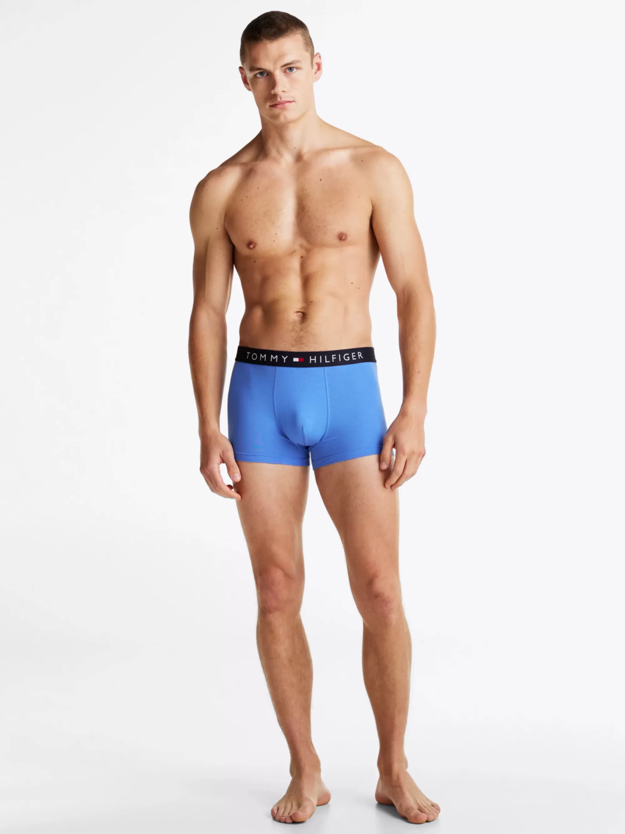 Boxers | Ondergoed*Tommy Hilfiger Original Set Van 3 Boxershorts Met Logotaille DARK COFFEE/LINCOLN BLUE/DES SKY