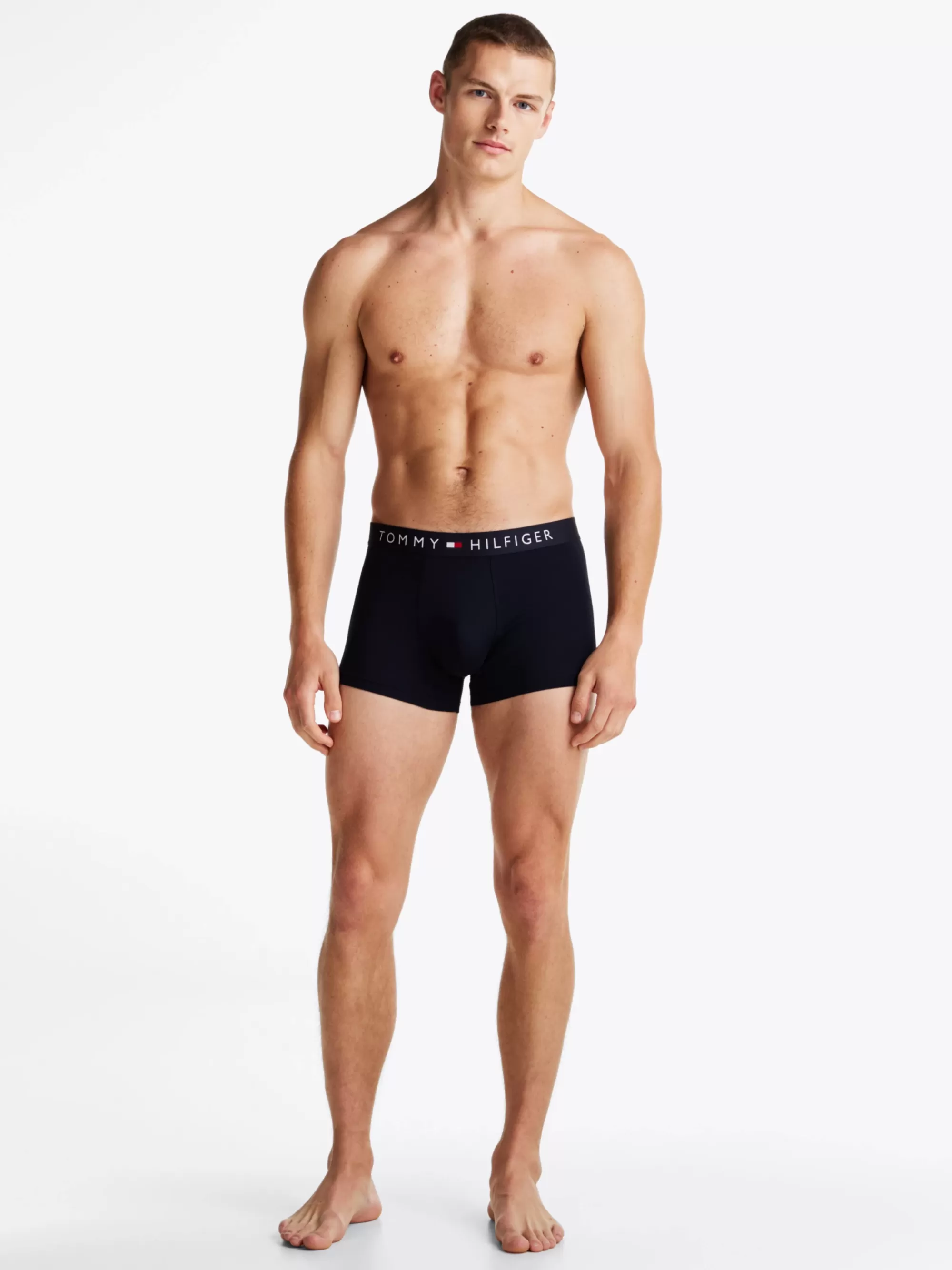 Boxers | Ondergoed*Tommy Hilfiger Original Set Van 3 Boxershorts Met Logotaille DARK COFFEE/LINCOLN BLUE/DES SKY