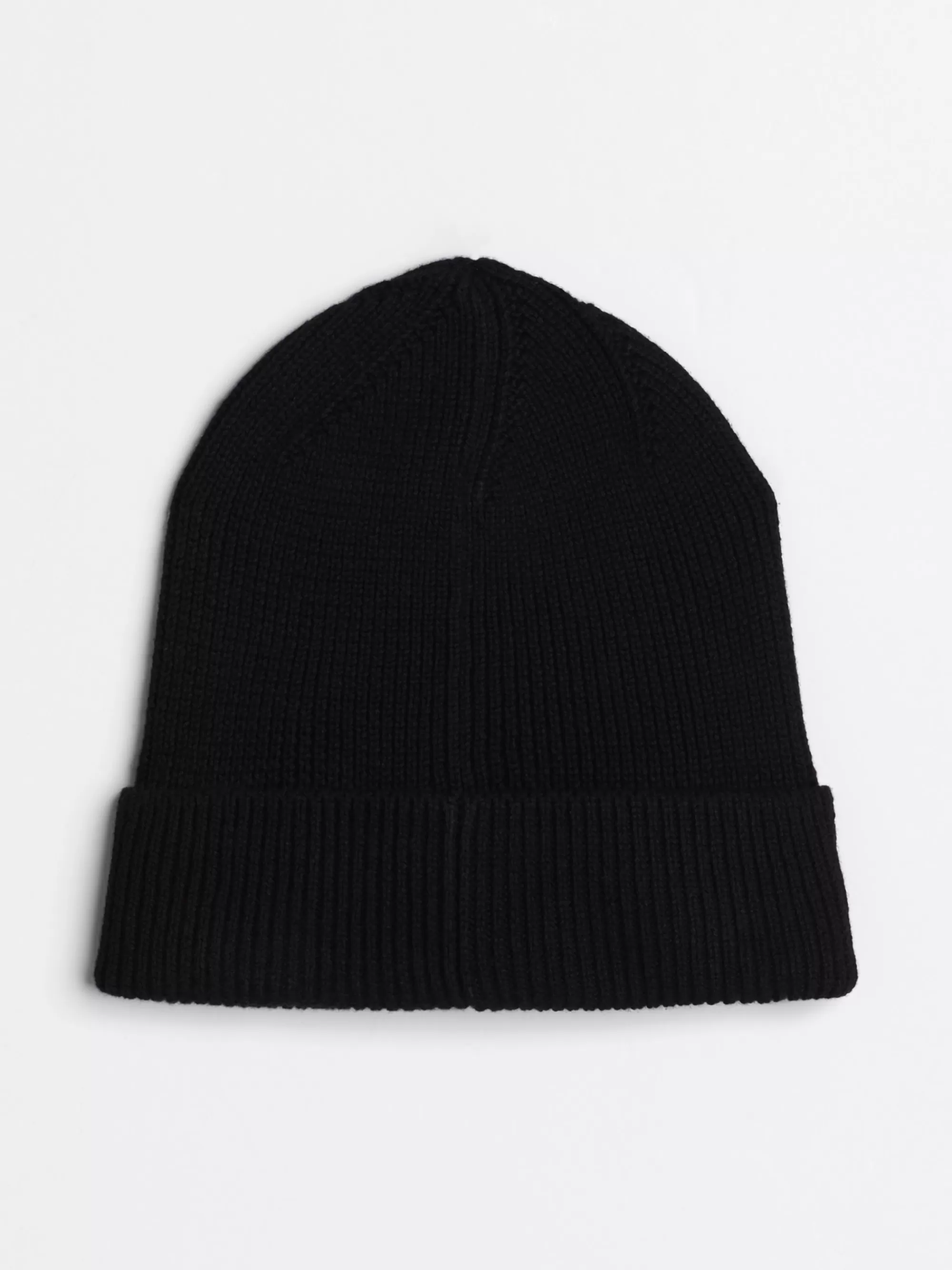 Mutsen | Mutsen & Sjaals*Tommy Hilfiger Ribgebreide Katoenen Beanie Met Vlag BLACK