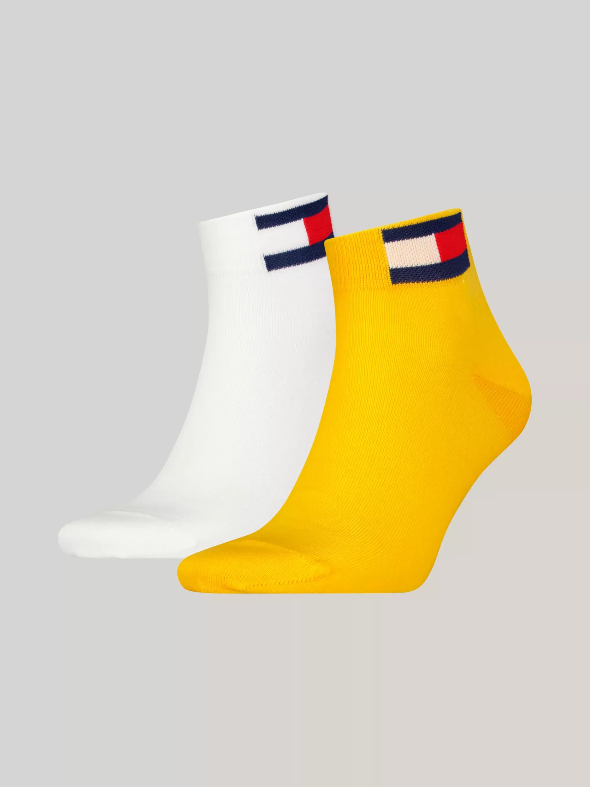 Sokken & Panty's*Tommy Hilfiger Set Van 2 Paar Enkelsokken Met Vlag BLAZING YELLOW