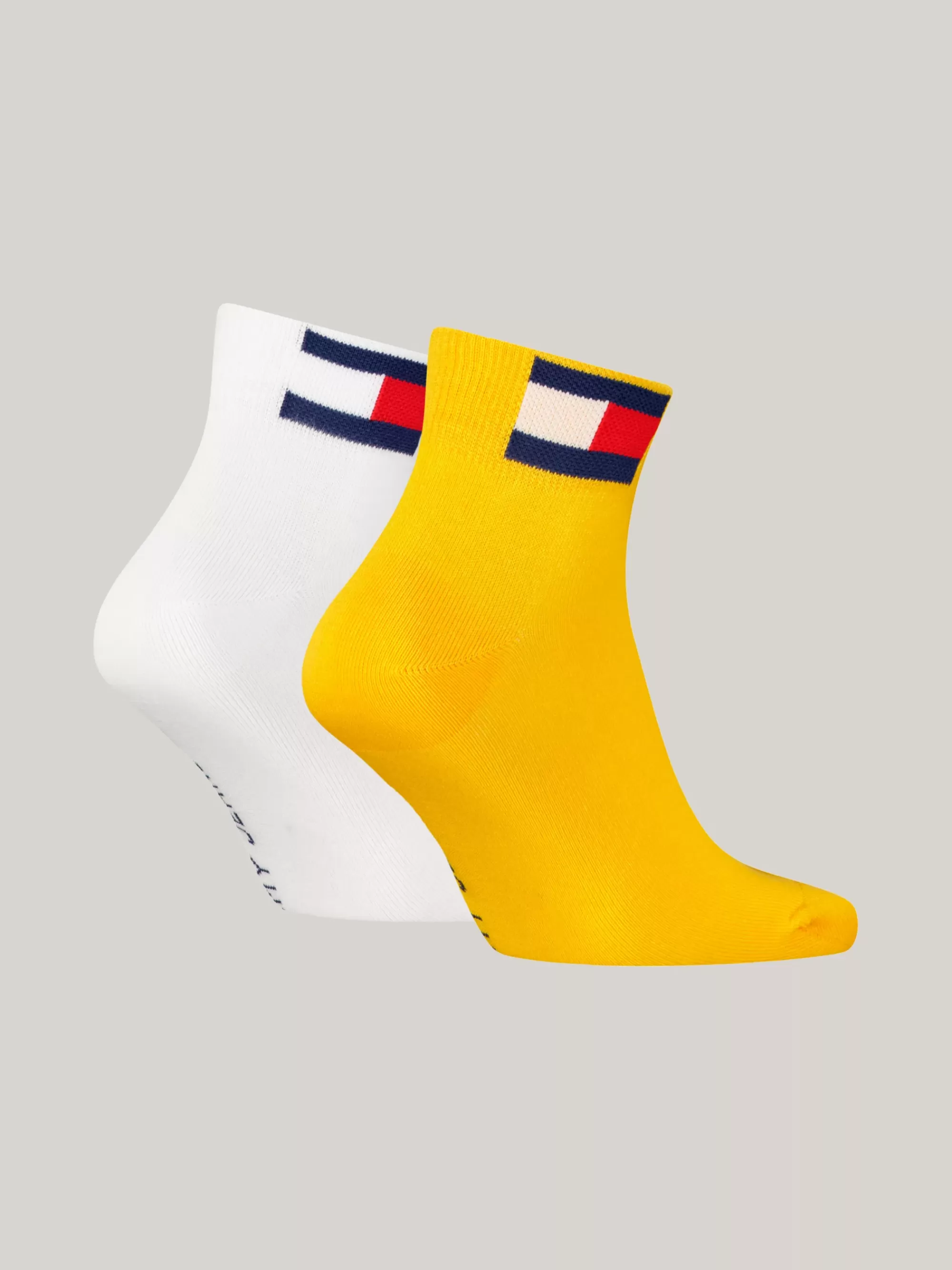 Sokken & Panty's*Tommy Hilfiger Set Van 2 Paar Enkelsokken Met Vlag BLAZING YELLOW