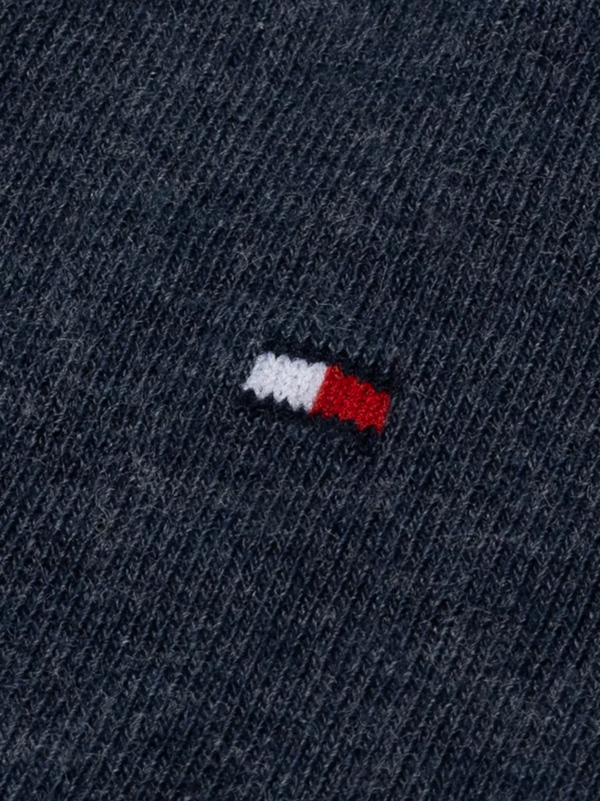 Sokken & Panty's*Tommy Hilfiger Set Van 2 Paar Sokken Met Geborduurde Vlag JEANS