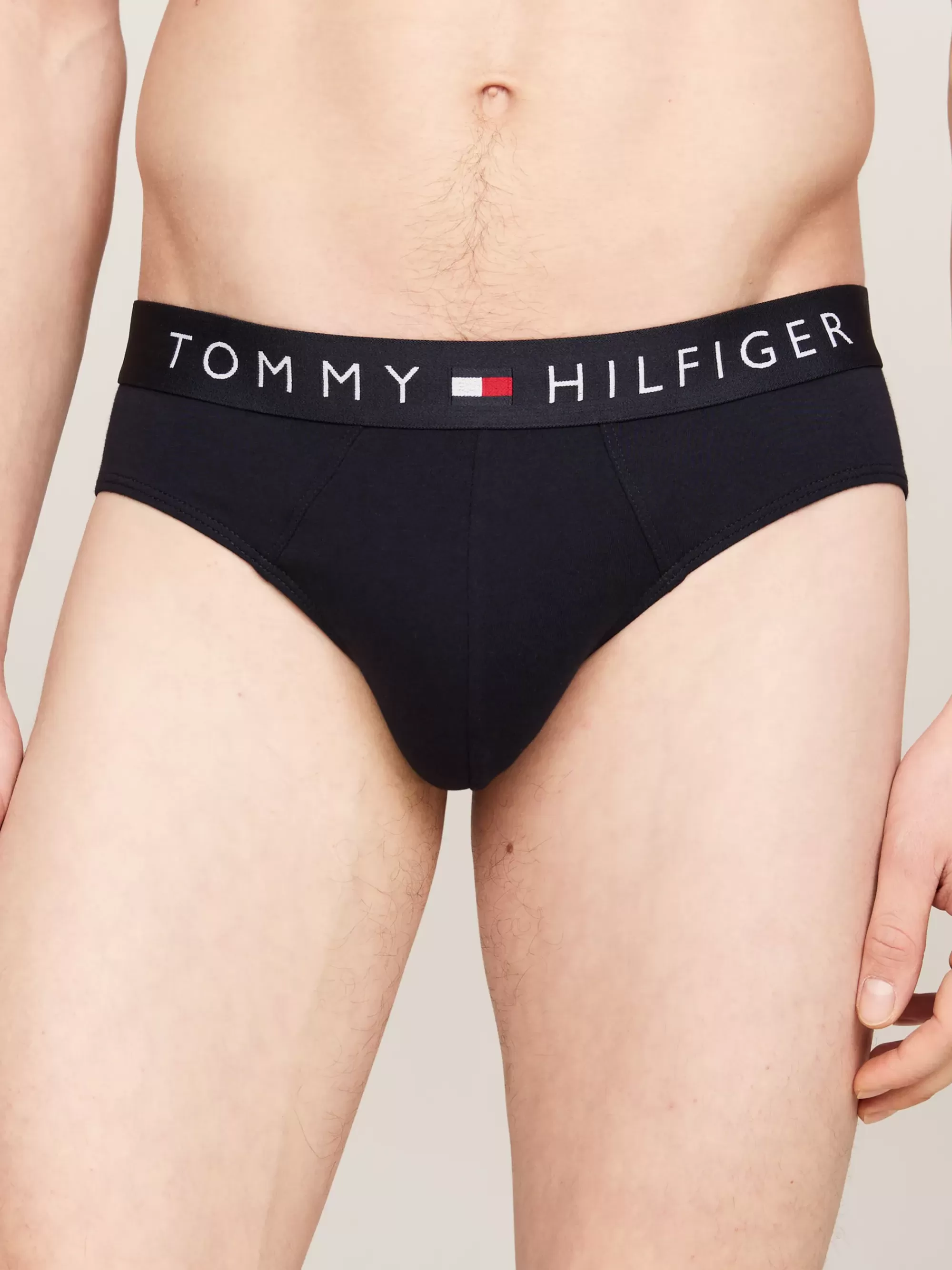 Strakke Boxers | Ondergoed*Tommy Hilfiger Set Van 3 TH Original Slips Met Logotaille DES SKY/DES SKY/DES SKY