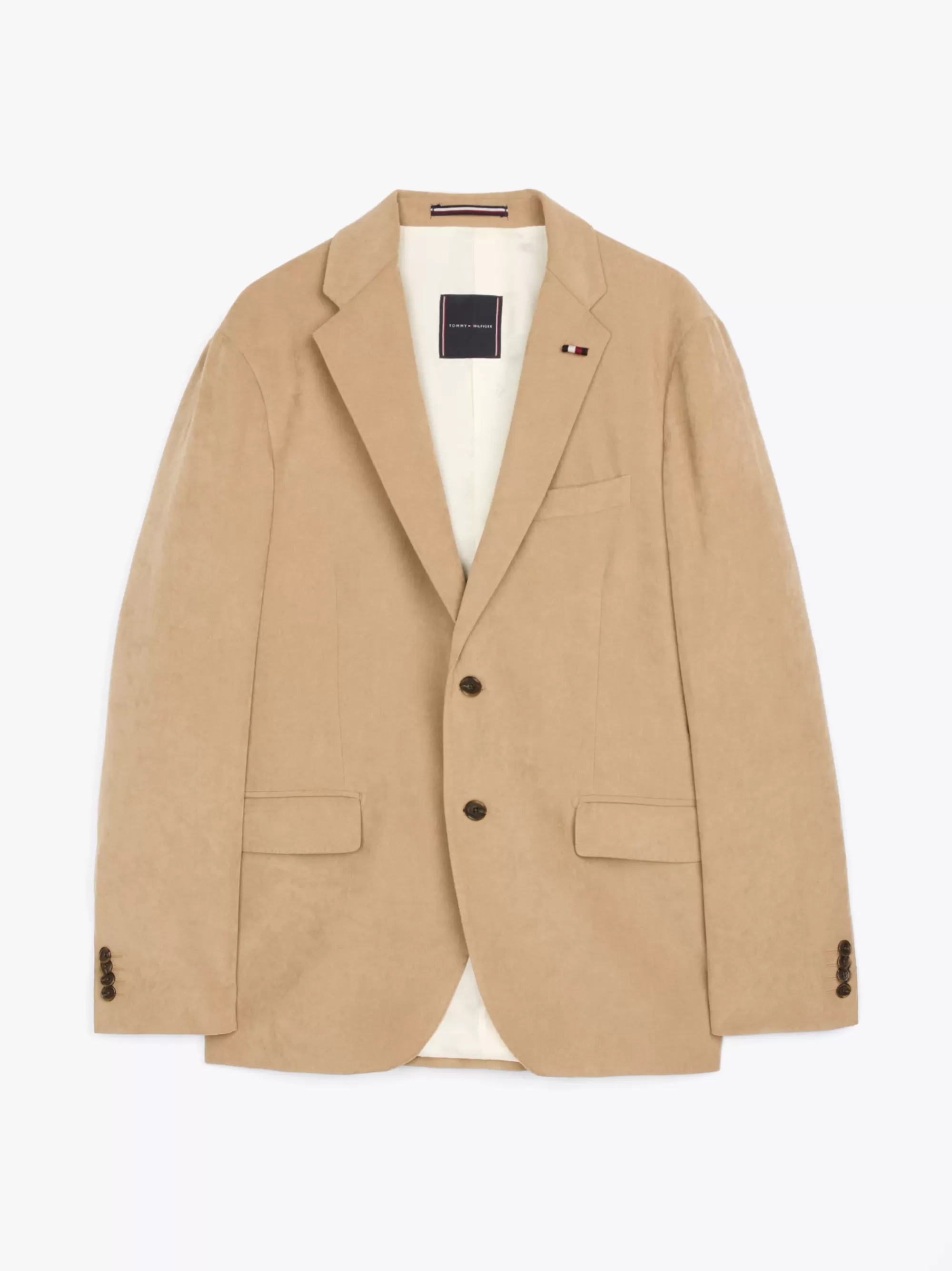 Pakken & Tailored*Tommy Hilfiger Vochtafvoerend Tweedelig Pak BEIGE